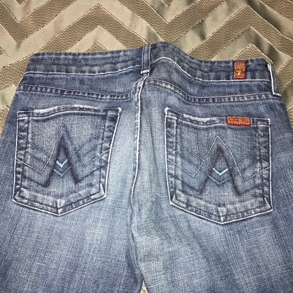 My mom’s 7 For All Man Kind Jeans!